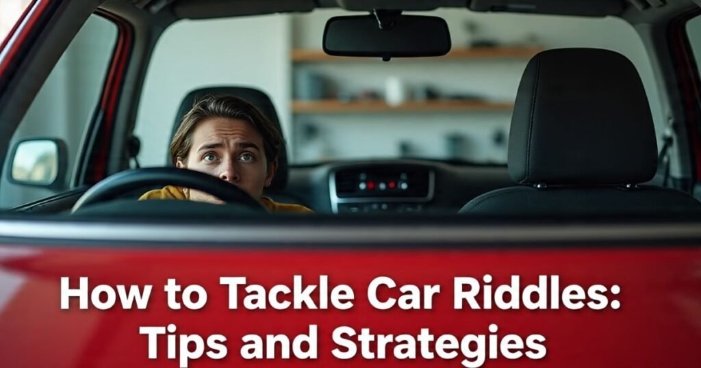 how to tackle car riddles tips and strategies