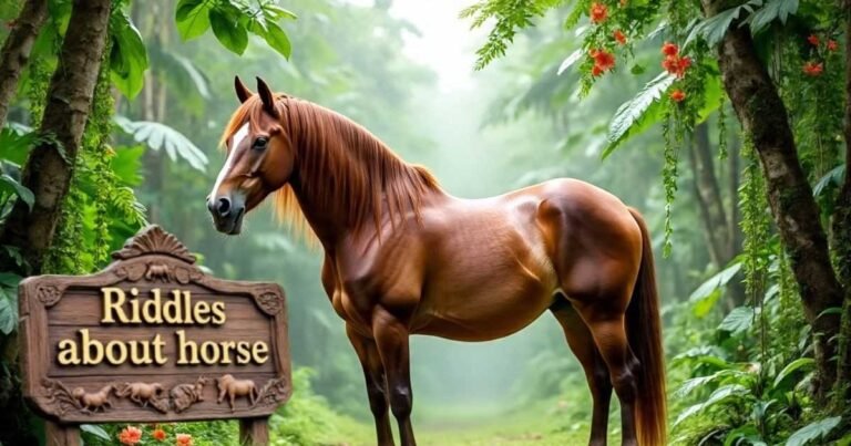 80 Riddles about horses with Answers Challenging 