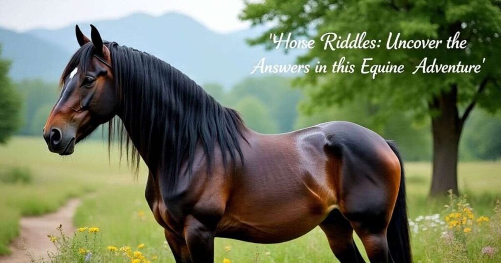 horse riddles uncover the answers in this equine adventure 1