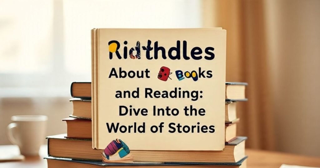 riddles about books and reading dive into the world of stories