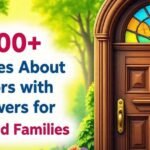 100+ Riddles About Doors with Answers for Kids and Families