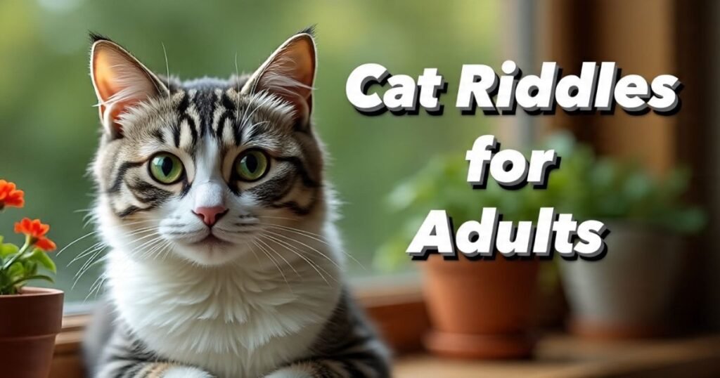 cat riddles for adults