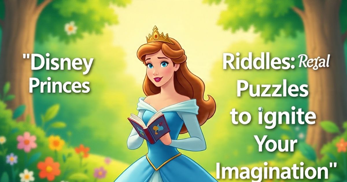 80 Magical Disney Princess Riddles To Spark Your Imagination