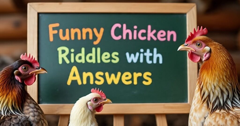 funny chicken riddles with answers 1