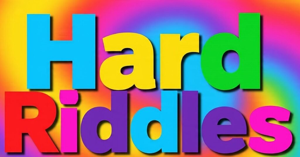 hard riddles