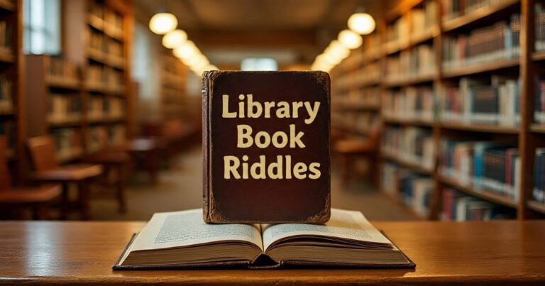 75+ Riddles About Library With Answers - InsightScribe | Clever Riddles ...