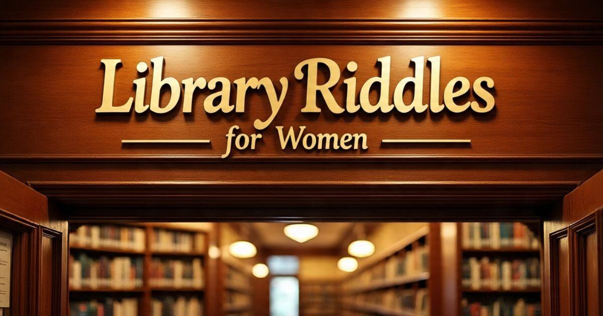 75+ Riddles About Library With Answers - InsightScribe | Clever Riddles ...