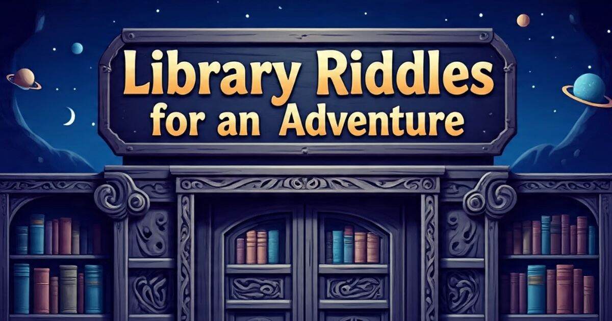 75+ Riddles About Library With Answers - InsightScribe | Clever Riddles ...