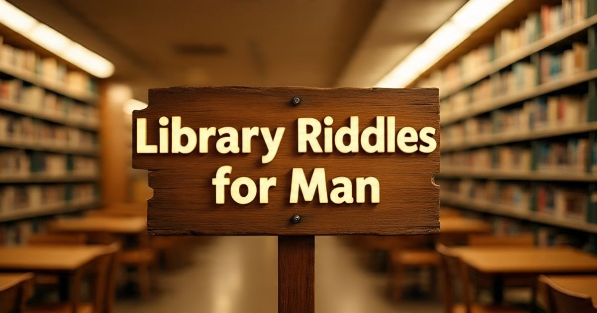 75+ Riddles About Library With Answers - InsightScribe | Clever Riddles ...