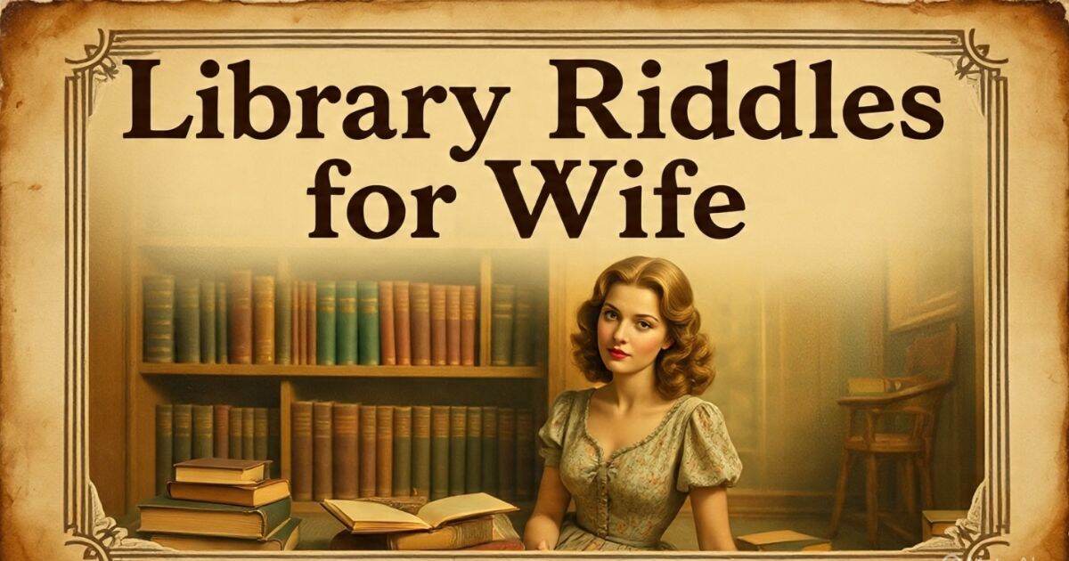 75+ Riddles About Library With Answers - InsightScribe | Clever Riddles ...