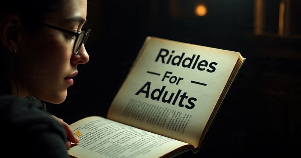 riddles for adults