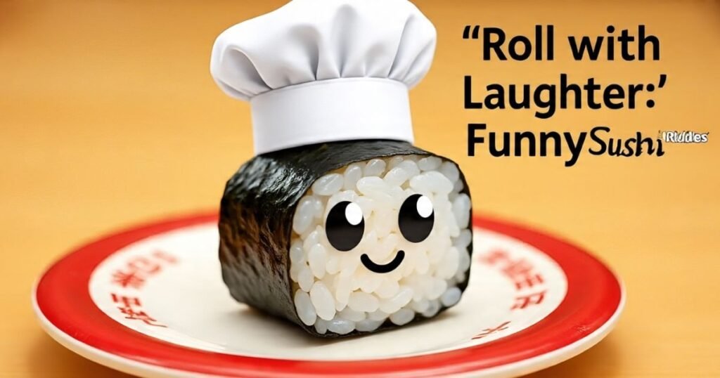 roll with laughter funny sushi riddles