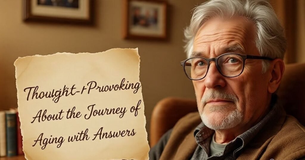 thought provoking riddles about the journey of aging with answers