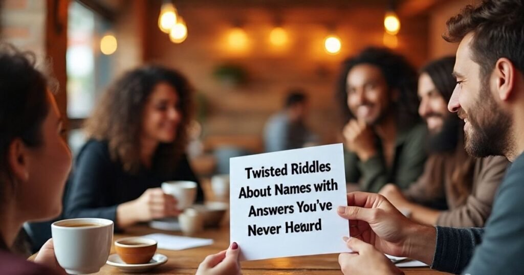 twisted riddles about names with answers youve never heard before
