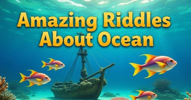 101+ Amazing Riddles About Ocean With Answers