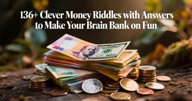 136+ Clever Money Riddles with Answers to Make Your Brain Bank on Fun