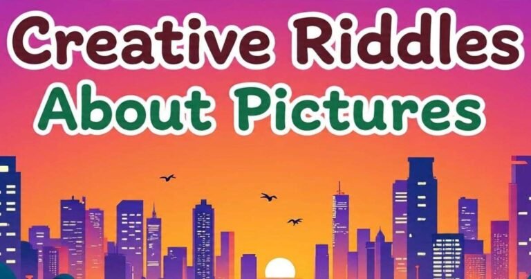 33+ Creative Riddles About Pictures That Will Challenge Your Mind