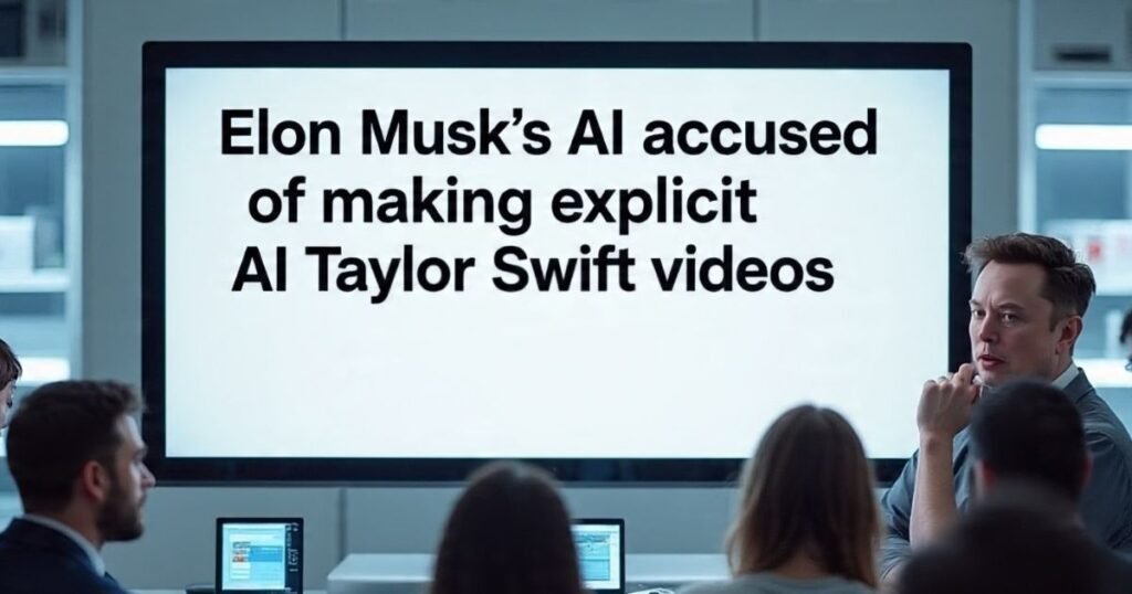 elon musks ai accused of making explicit ai taylor swift videos 1