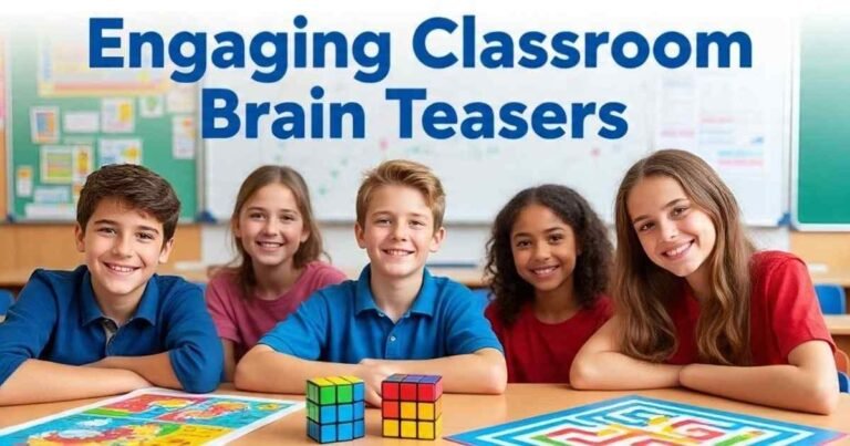 Entertaining Riddles for Students: Fun, Easy & Engaging Classroom Brain Teasers