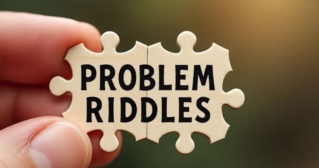 problem riddles with answers
