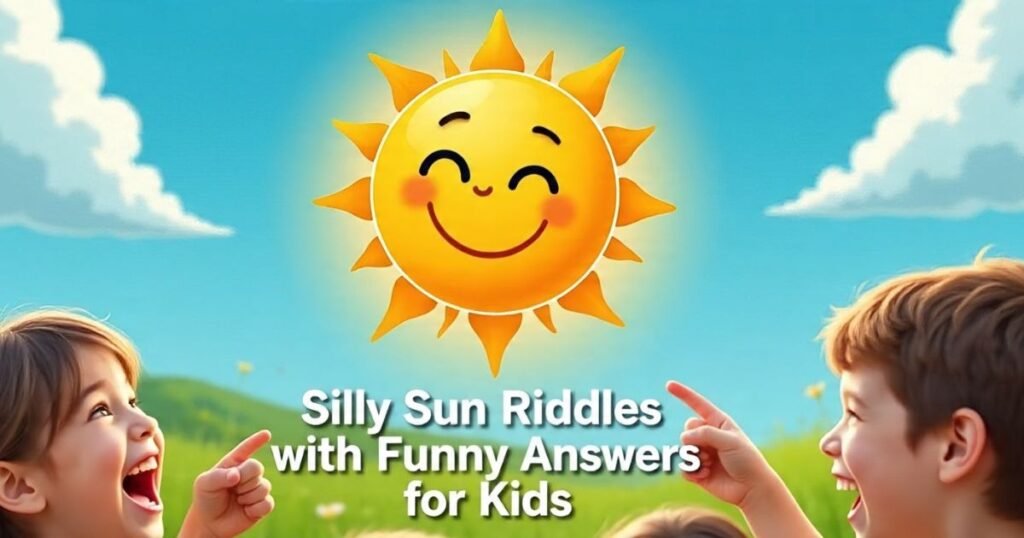 silly sun riddles with funny answers for kids