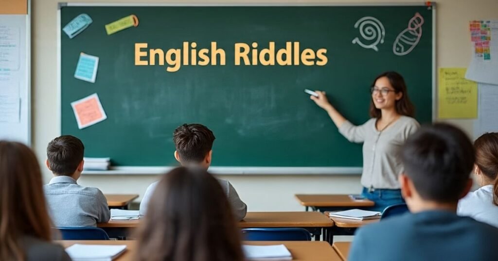 english riddles for high school students