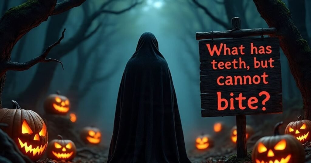 frightfully funny halloween riddles