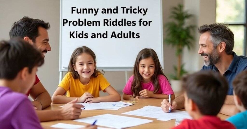 funny and tricky problem riddles for kids and adults 1