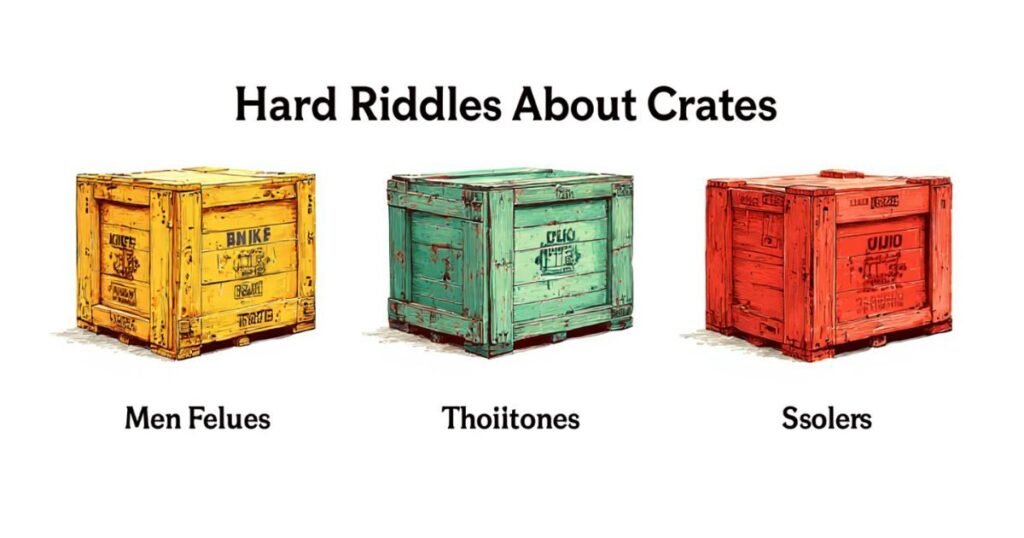hard riddles about crates 🧠