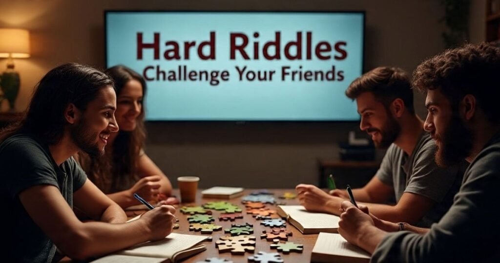 hard riddles with answers to challenge your friends