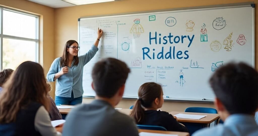 history riddles for high school students