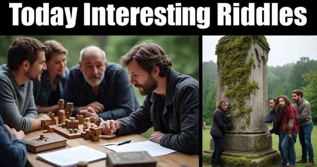 today interesting riddles with answers 1