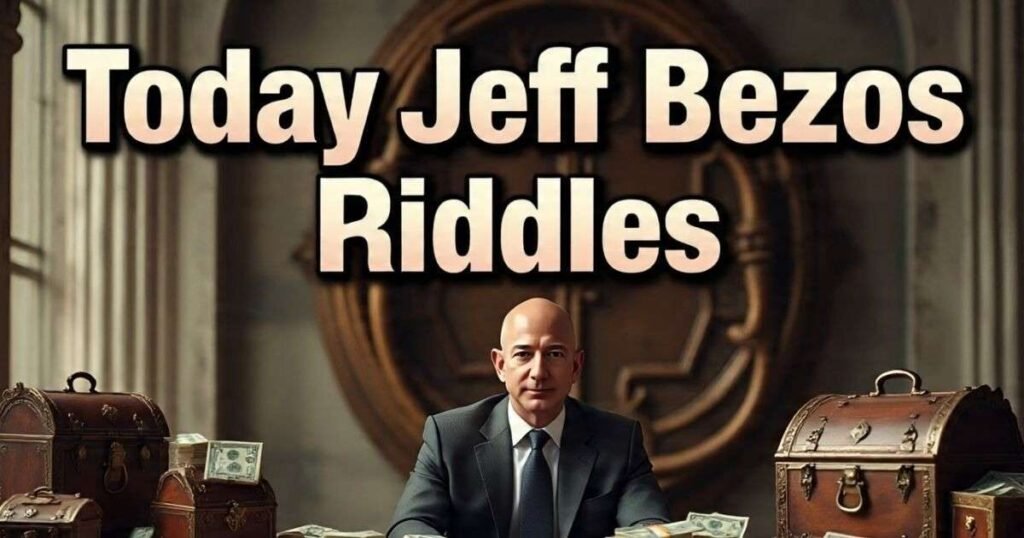 today jeff bezos riddles 1