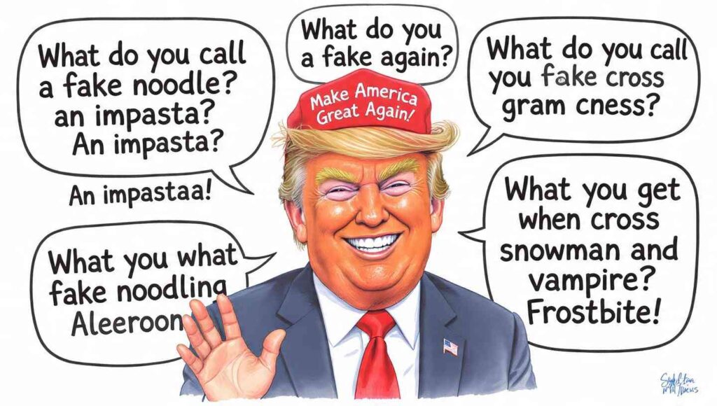 funny donald trump riddles to share with friends today