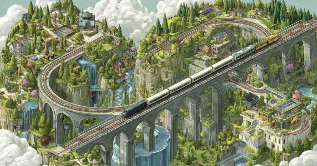 travel and rail network riddles