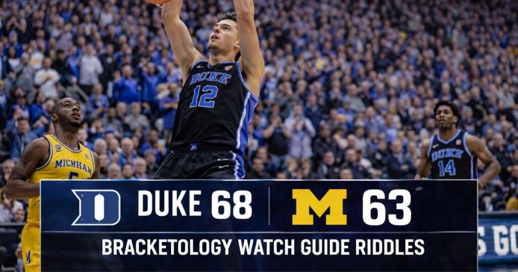 bracketology watch guide riddles