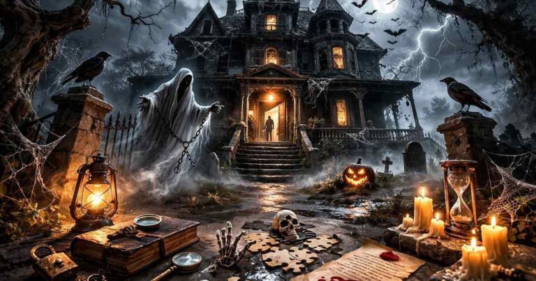 Haunted House Riddles: 20 Spine-Chilling Puzzles to Test Your Courage (With Answers)