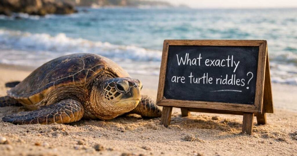 what exactly are turtle riddles