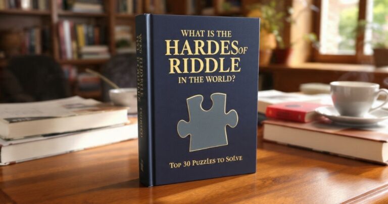 What Is the Hardest Riddle in the world? Top 20 Puzzles to Solve
