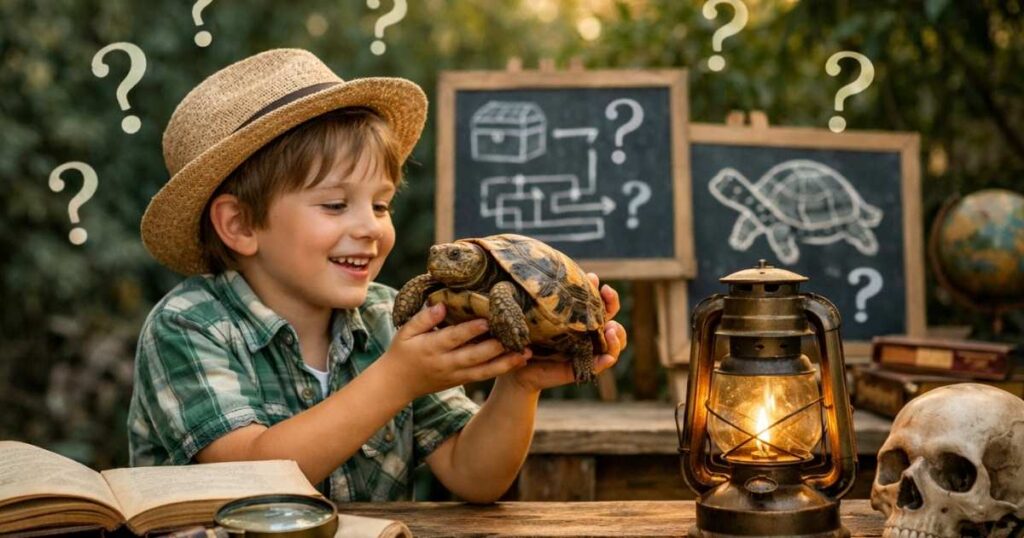 why do turtles make the perfect riddle animal