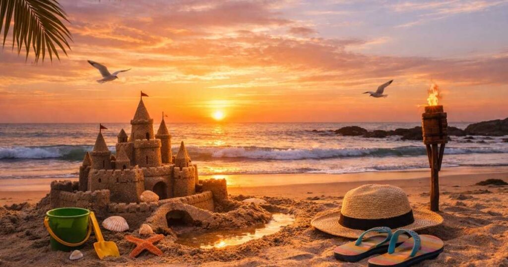 🌅 sunset smiles – beach riddles