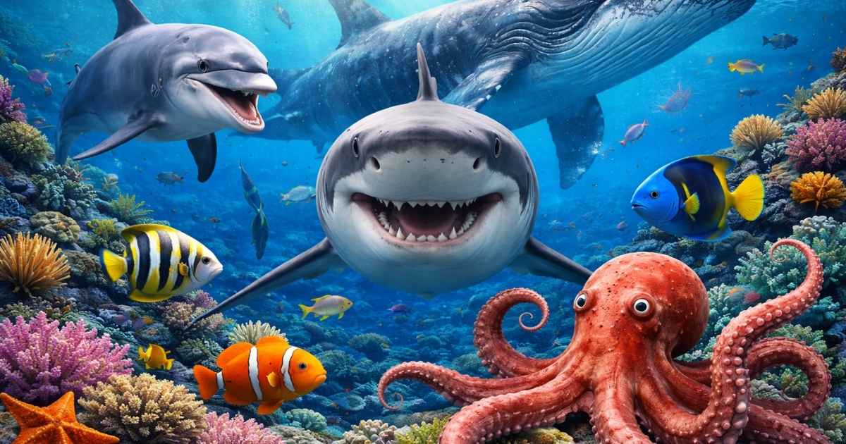 10+ Fun Ocean animal riddles for Kids That Make a Splash