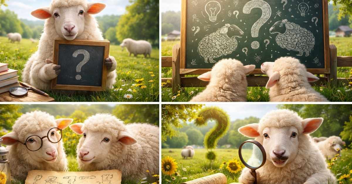 16+ Sheep Riddles That Will Make You Laugh and Think 🐑