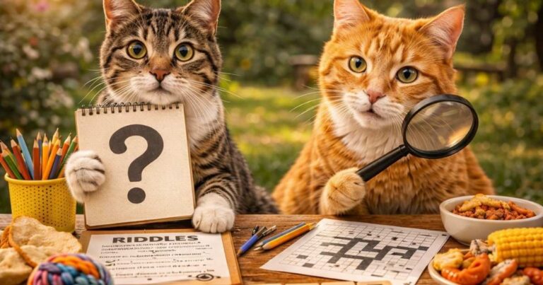 20 Clever Cat Riddles With Answers for Kids, Families and  Puzzle Lovers