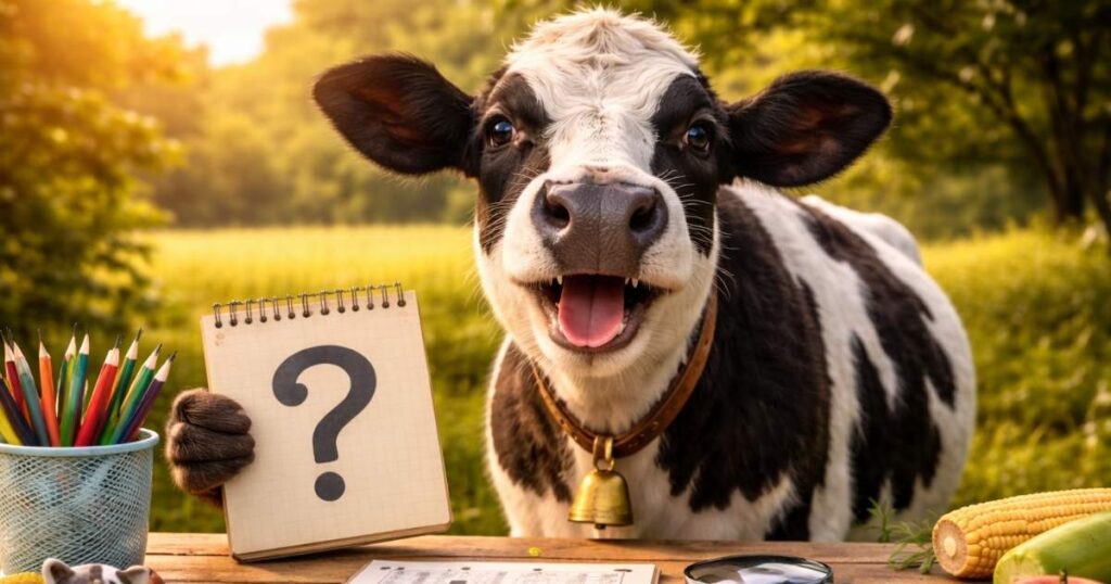 easy cow riddles