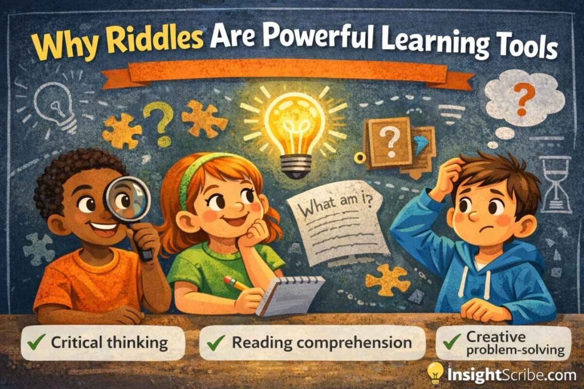 Why So Many Riddles Benefits Of Riddles That Make Kids Think Like Geniuses