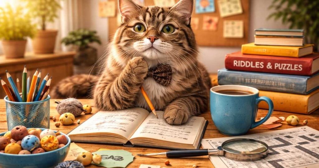 🐾 cat riddles for adults
