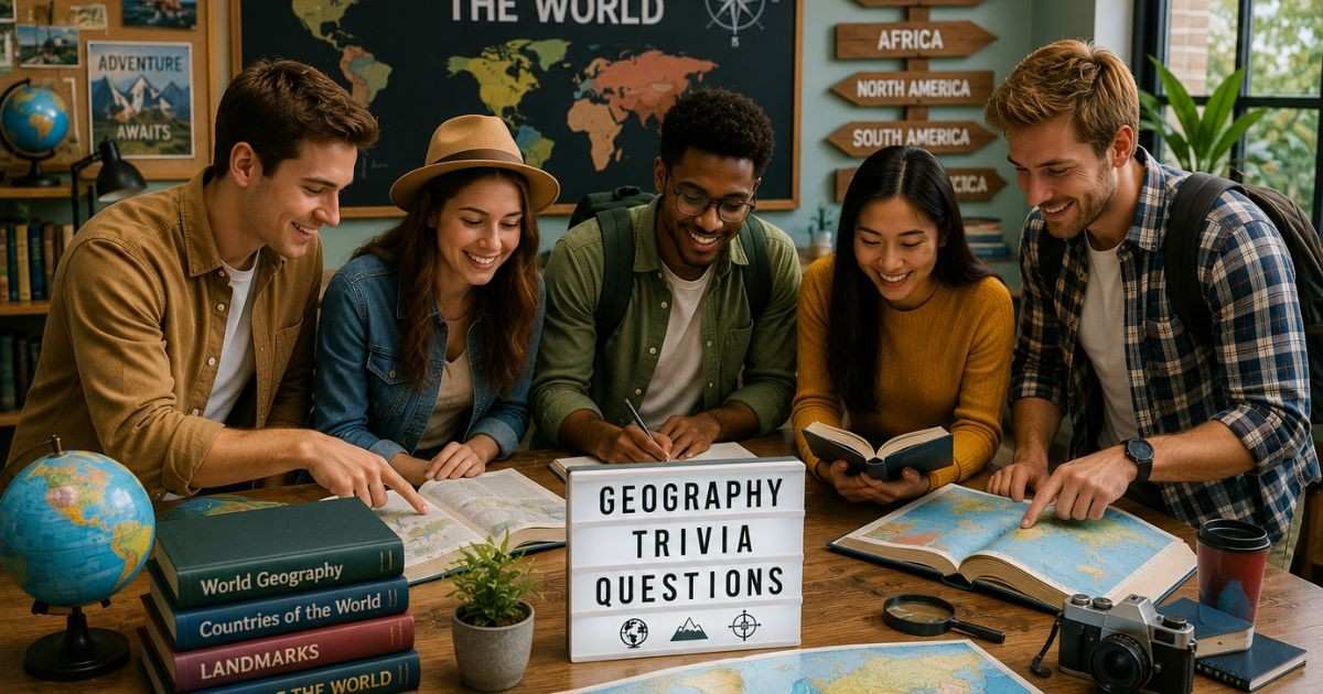 19+ Best Geography Trivia Questions With Answers (2026)