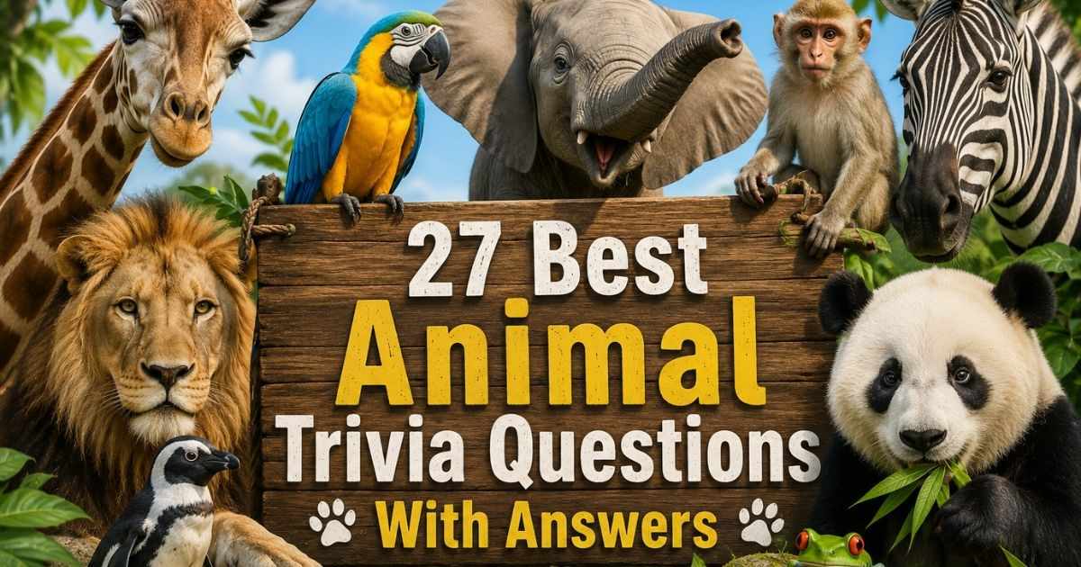 27 Best Animal Trivia Questions With Answers 