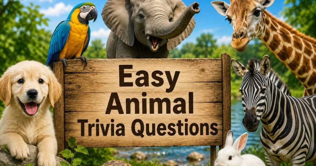 27 Best Animal Trivia Questions With Answers 1 easy animal trivia questions 1